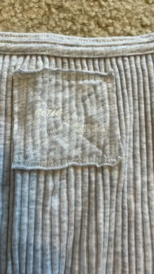 Aerie waffle knit top thumbnail 3