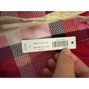 Soma Embraceable Pajama Set Pink Sugarloaf Plaid Small Top Medium Bottom NEW thumbnail 6