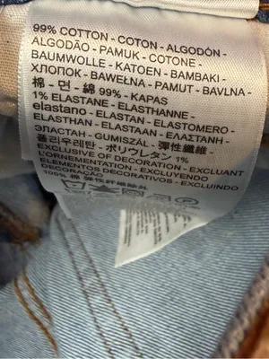 NWT Levis‎ 501 Skinny Light Distress Jeans in Blue Size 26 x 30 thumbnail 6