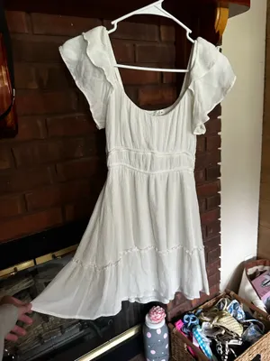 Altard State white flowy dress thumbnail 4