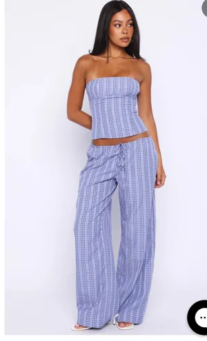 White Fox Boutique check bustier thumbnail 4