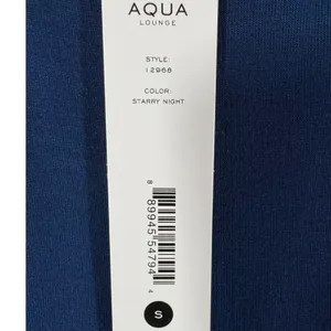 AQUA Sleep Great Escape Pajama Set Starry Night Blue Long Sleeve S I2968 thumbnail 5
