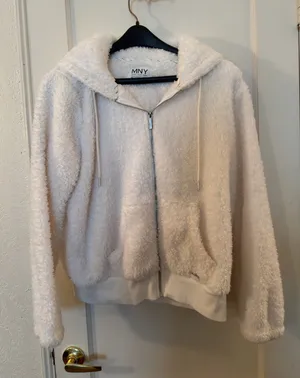Hollister Plaid Sherpa Fleece Shirt Jacket Shacket thumbnail 1