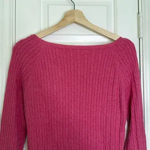 Aeropostale y2k label cableknit cropped half button sweater butterfly logo thumbnail 6