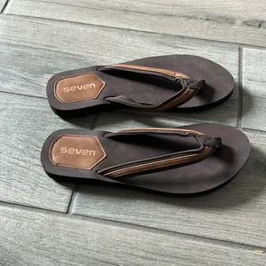 Seven7 Women's Brown Sandals Size 7 thumbnail 4