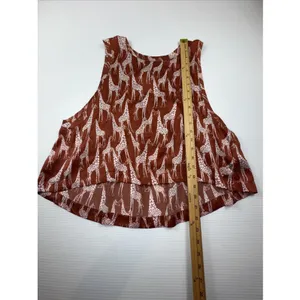 Free People Giraffe Silk‎ Tank Small thumbnail 2