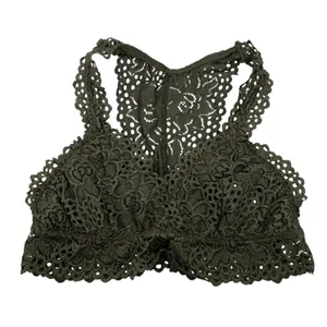 Altard State Bralette‎ Small Green Lace Boho Cottagecore Romantic Trendy thumbnail 2