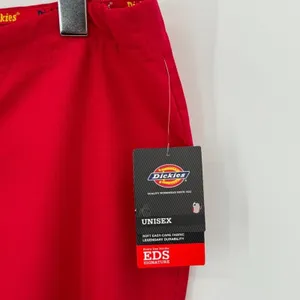Dickies EDS Signature pants XS red adjustable drawstring waist unisex scrub NEW thumbnail 3