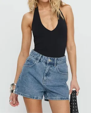Princess Polly - Tropicana Shorts Denim thumbnail 2