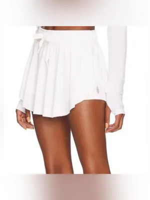 Free People Movement NWT On Point White Skort Activewear Athleisure Tennis thumbnail 3