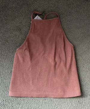 On Violet seamless top thumbnail 1