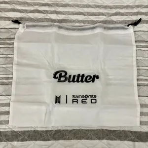 BTS Butter Samsonite Red 2nd Collaboration Pouch Bag Yellow thumbnail 15