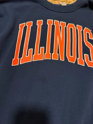 Illinois Crewneck Blue thumbnail 2