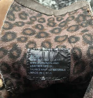 Born Brown Leather Boots Size 8 thumbnail 10