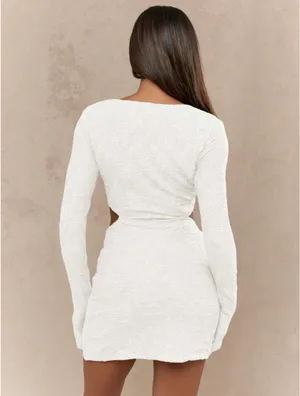 Textured Stretchy White Set thumbnail 3