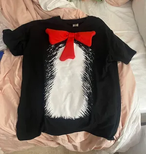 Cat in the hat costume Black Size M thumbnail 1