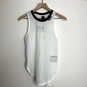 P.E Nation optic white Courtside Tank Womens New Small thumbnail 6