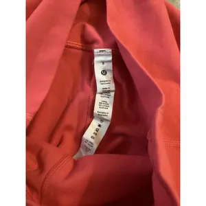 Lululemon Wunder Under High-Rise Leggings Size 8 Coral Pink LW5CTTS thumbnail 4
