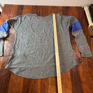 Captivating Boise State Broncos Womens XL‎ Gray Long Sleeve Graphic Tee Shirt thumbnail 6