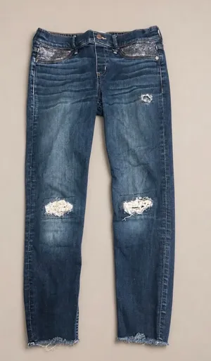 Abercrombie & Fitch Denim Jean Leggings thumbnail 1