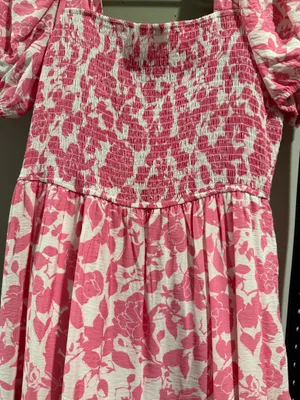 August Sky Pink Floral Maxi Dress thumbnail 4