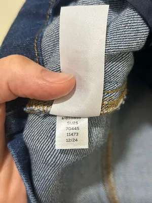 Ann Taylor Long Crew Neck Refined Denim Blue Vest Size Large thumbnail 6