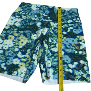 NEW Aerie Offline Trippy Floral Biker Shorts Small Goals Hi-Rise‎ 7" Inseam M thumbnail 10