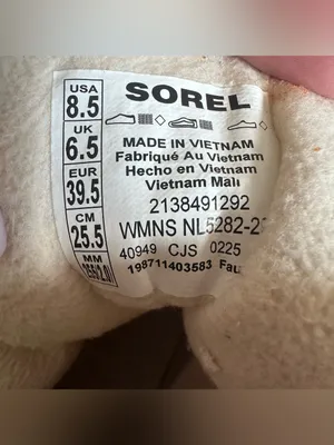 Sorel Whitney Boots Winter Cream Women’s 8.5 Waterproof Snow Gorpcore Outdoor thumbnail 8