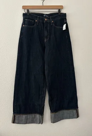 Gap Women's High Rise Wide Leg Jeans thumbnail 1