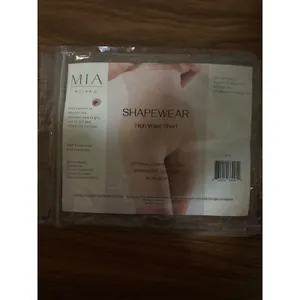 Mia‎ Milano Miss Fit High Waist Shapewear Shorts Beige Nude Size M/L NWT thumbnail 2