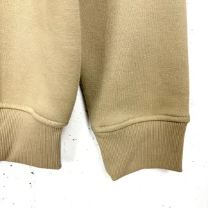 True Religion Embossed Arch Logo Sweatshirt Beige Soft Fleece Lined Size Medium thumbnail 10