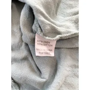 Women's Princess Polly Sage Green Mini Dress US 0 Backless Linen Blend thumbnail 4