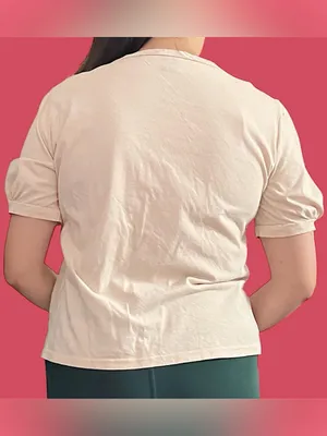 SHEIN cream mushroom top Red Size M thumbnail 3