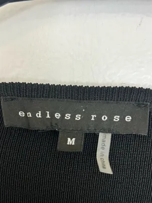 Endless Rose Asymetrical Neckline Long Sleeve Ponte Mini Dress Size Medium thumbnail 7