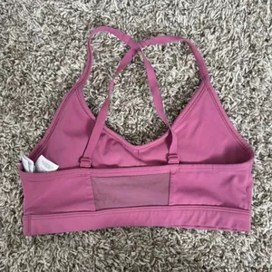 Gymshark ruched pink sports bra small thumbnail 4