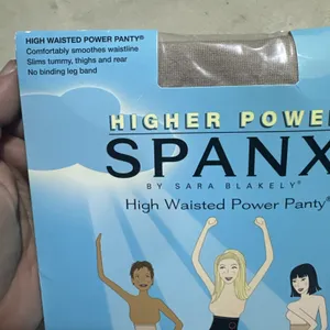 NEW Spanx Higher Power High Waisted Power Panty Shaper Slimmer Size E Bare thumbnail 3