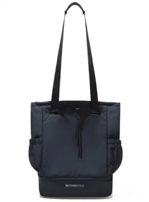 Beyond Yoga Black Convertible Shoulder Tote Backpack Gym Bag thumbnail 1