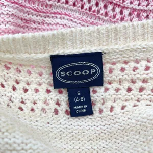 Scoop Womens‎ Sweater Tank Size Small Open Knit Ruffle Bohemian Feminine Cottage thumbnail 8