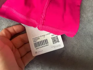 Lululemon Energy Longline Bra *Medium Support, B–D Cups Passionate Size 4 thumbnail 6