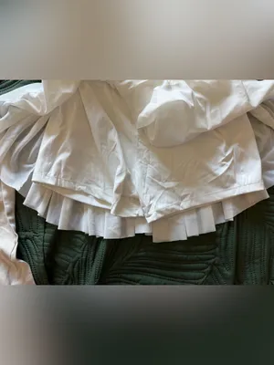 White Flowy Tennis Skirt Size XL thumbnail 6