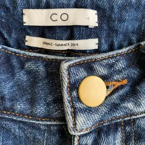 CO Collection High Rise Indigo Enhanced Seam Detail Flare Jeans thumbnail 5