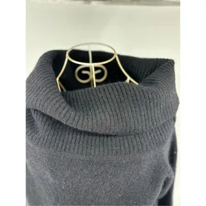 Wilfred Free Alpaca Blend Cowl Neck Sweater Black Ribbed Knit Women’s Size S thumbnail 10