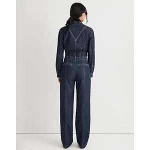 Madewell Perfect Vintage Wide Leg‎ Jean Seam Edition Blue Trouser 27 High Rise thumbnail 2