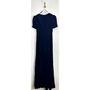 MAC DUGGAL Cutout Column Gown in Navy Size US 4 thumbnail 6