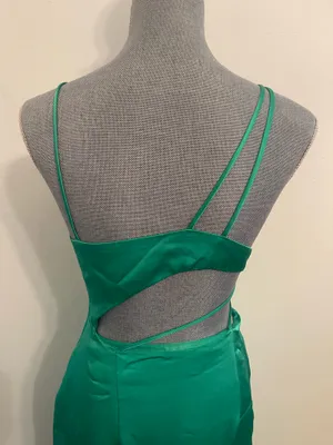 ZARA Satin Midi Dress. Size Small thumbnail 6