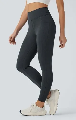 Halara UltraSculpt Denim High Waist Leggings Midnight Granite Size XS thumbnail 1