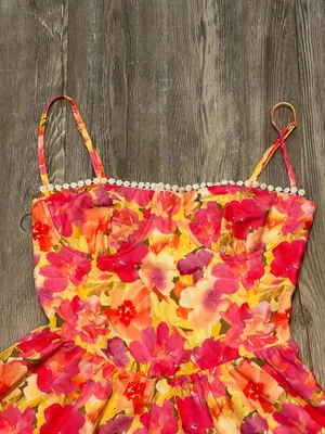 NWT Beginning Boutique Floral Mini Dress thumbnail 6