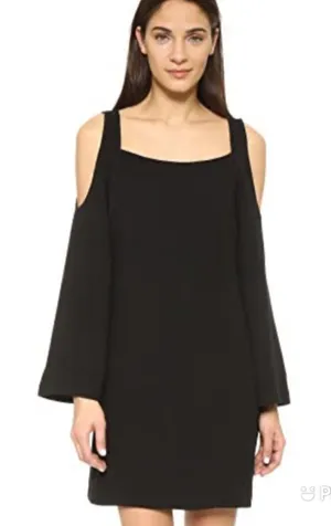 Revolve Bailey44 Black Off Shoulder Dress Small thumbnail 1