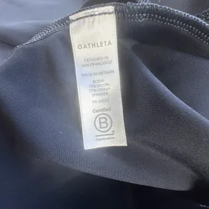 Athleta Stellar Crop Trouser Navy Blue Womens 8 Tall Stretch Luxury Travel Pants thumbnail 9