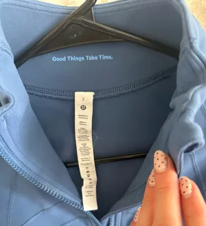 lululemon athletica Women's Slate Blue Utility Zip Jacket thumbnail 8